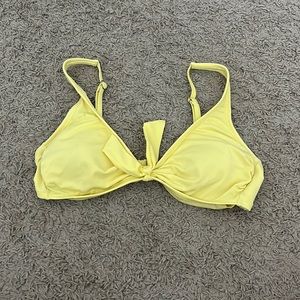Kona Sol Yellow Bikini Top
